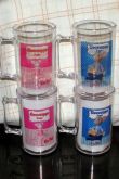 Canecas Acrilicas 350 mls em Vinil Transparente