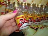Garrafinha 50mls-Tampa de Dourada